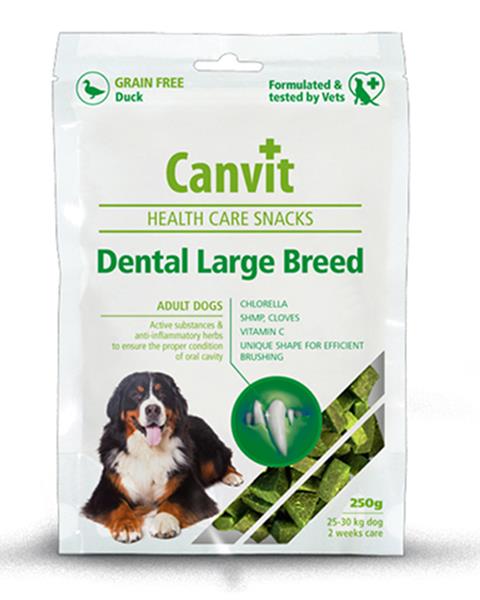 Canvit Health Care dog Dental Snack Large Breed 250 g 