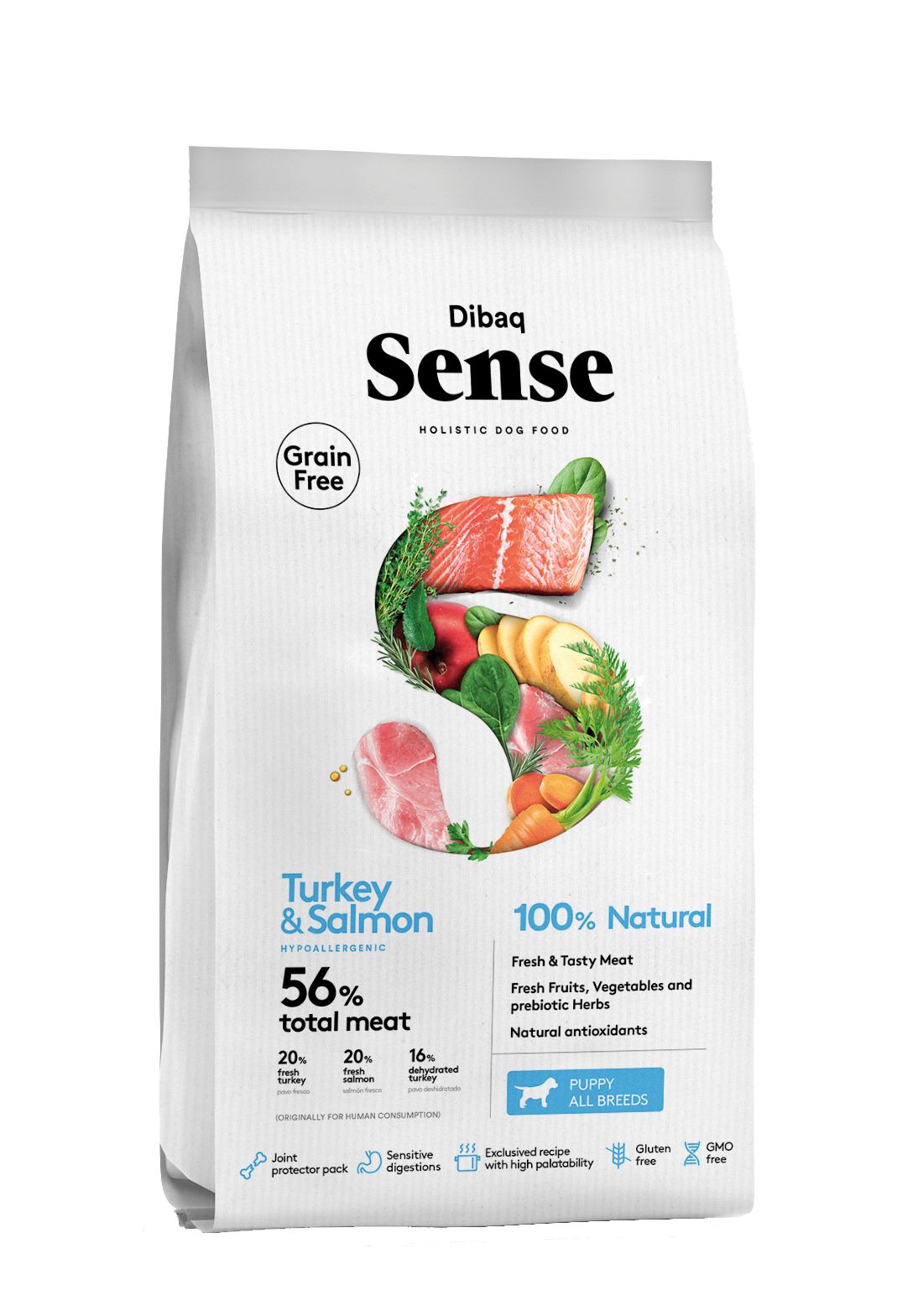 DIBAQ SENSE PUPPY Salmon&Turkey 12 kg