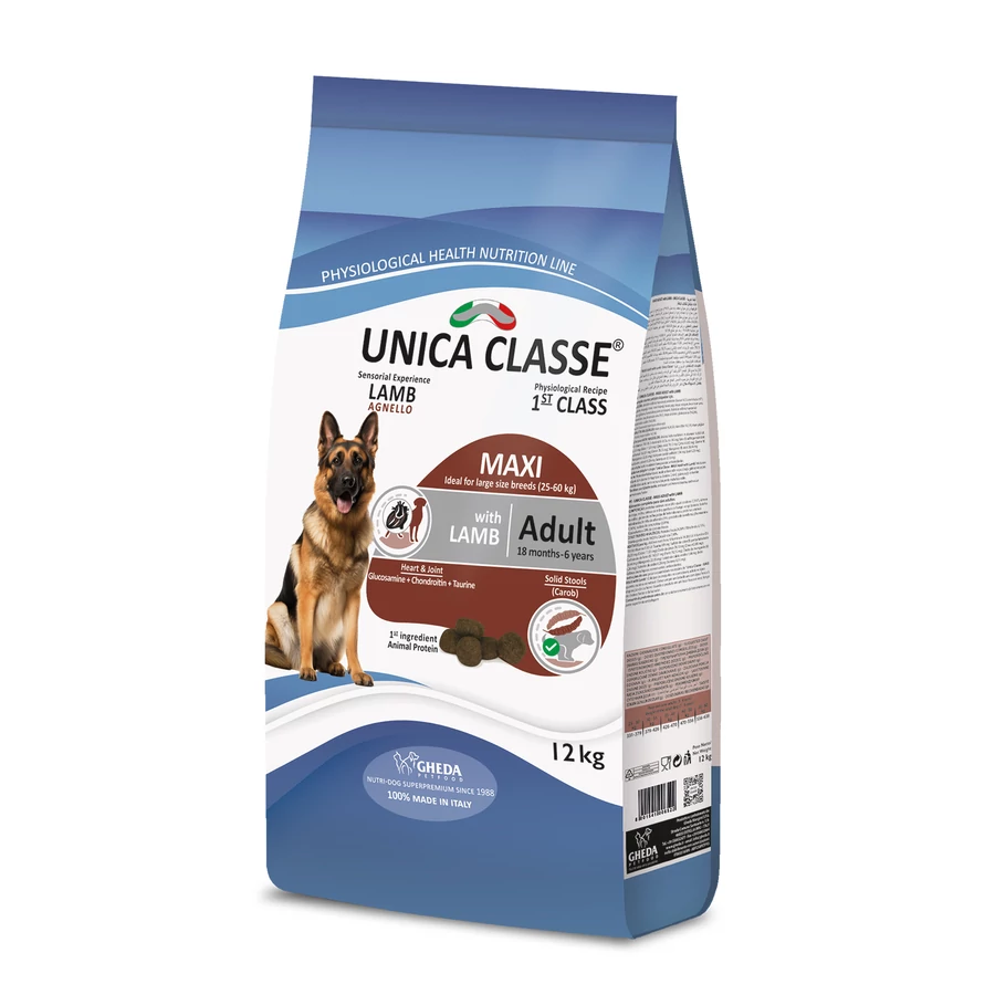 Gheda Unica Classe adult maxi lamb 12 kg