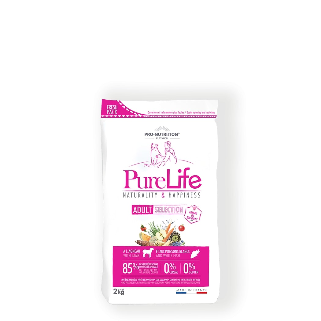 Flatazor Pro-Nutrition PureLife adult selection with lamb 2 kg