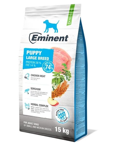 EMINENT dog Puppy Large Breed 15 Kg + 2 Kg ZDARMA