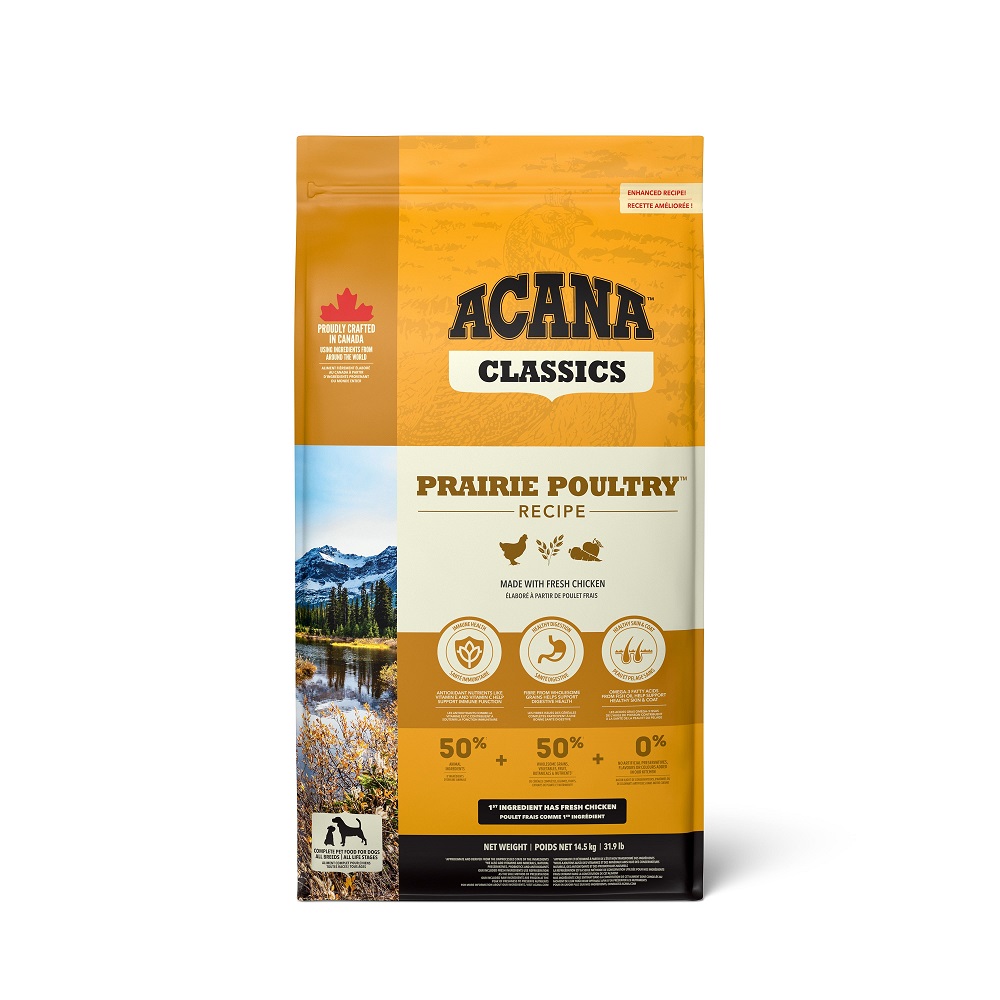 ACANA PRAIRIE POULTRY Classics 14,5 kg + DOPRAVA ZDARMA